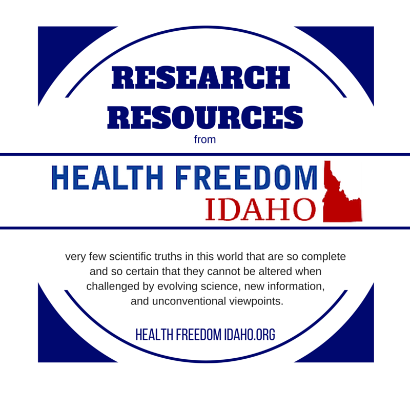 Health Freedom Idaho Vaccines